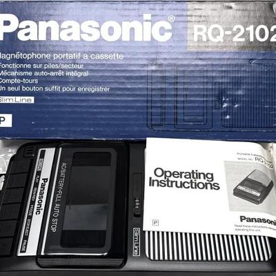 Vintage Panasonic RQ-2102 Cassette Recorder 