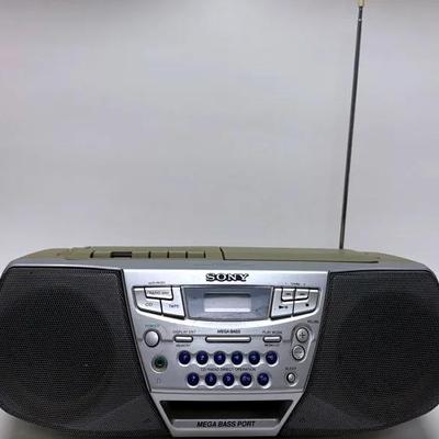 Sony CFD-S22 CD/Radio/Cassette Boombox 