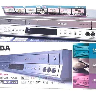 "Toshiba" DVD CD-VCR Combo Player