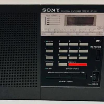 SONY ICF-2001 Radio World Band Receiver