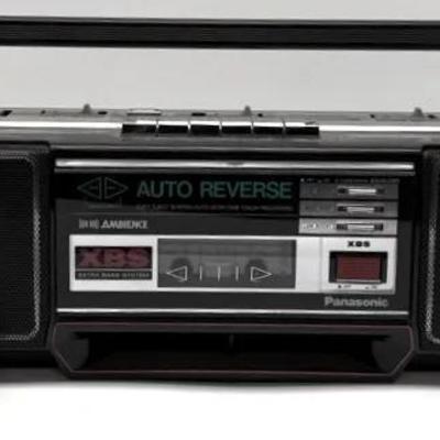 Vintage Panasonic RX-FM40 XBS Boombox 