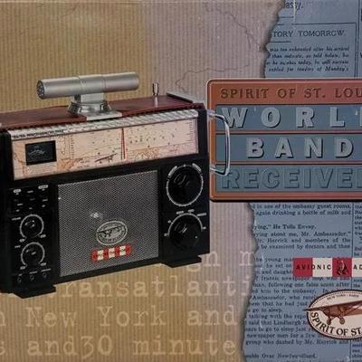 "Spirit of St. Louis" World Band Receiver