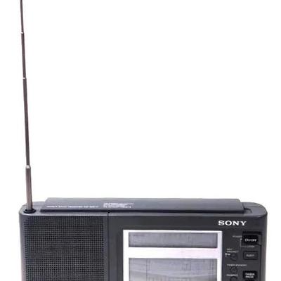 "Sony" ICF-SW 77 Portable Shortwave Radio Receiver 