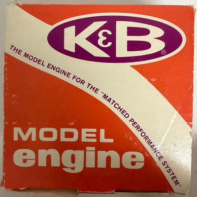 Vintage K&B 40 RC Model Engine
