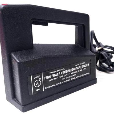 "Realistic" High Power Video/Audio Tape Eraser 