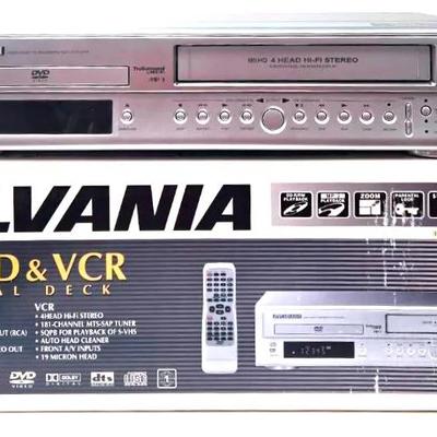 "Sylvania" DVD/VCR Combo Player