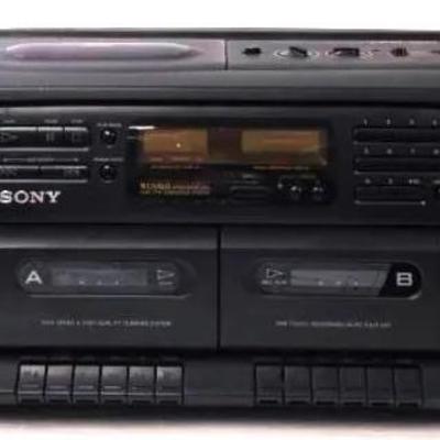 "Sony" CFD-120 Portable Stereo Box