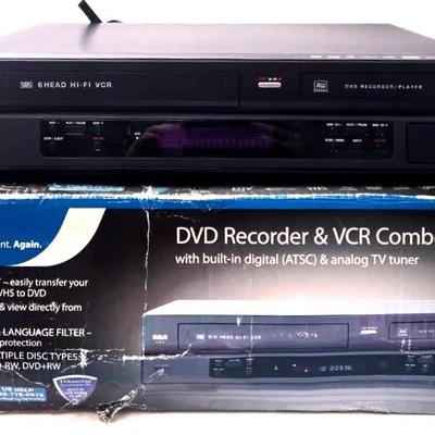 "RCA" DVD Recorder and VCR Combo Unit