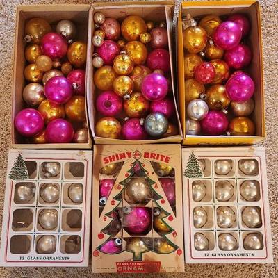 Shiny Brite Ornaments 