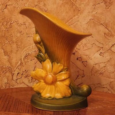 Roseville Peony Vase