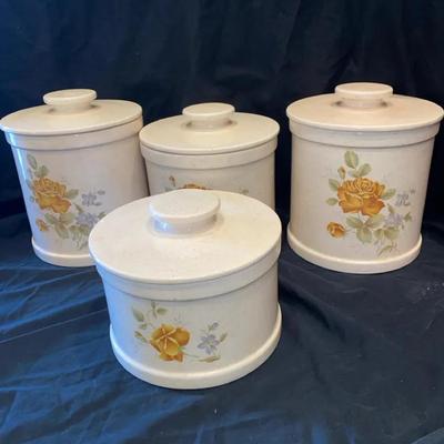 Floral Canisters