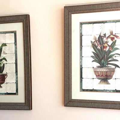 South Seas Orchid I and II Prints