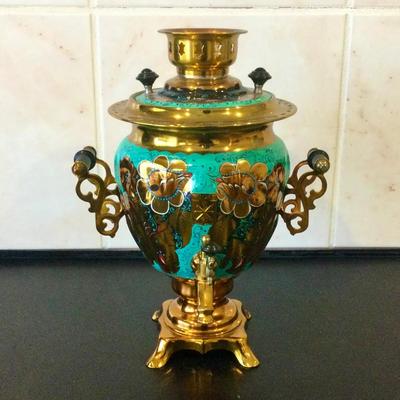 Vintage Decorative Russian Samovar