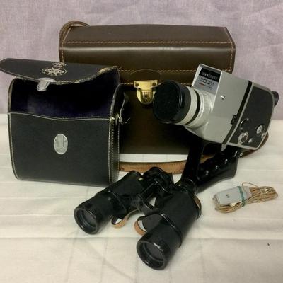 Penncrest Zoom 800, Tasco No. 304 Binoculars, Sugi Moro Switch, And Cases