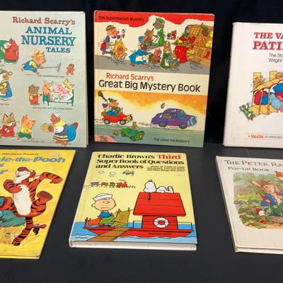Children’s Books - Richard Scarry, Star Wars, Winnie the Pooh, and Vintage Books