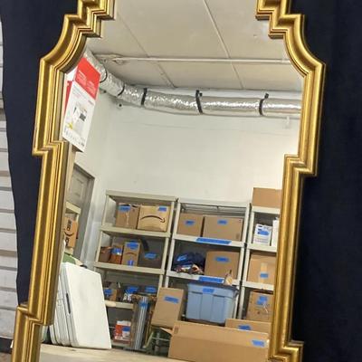 Ornate, Gold, Carolina Mirror Co. Mirror