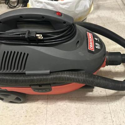 Craftsman electric wet/dry vacuum