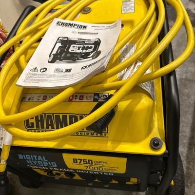 Generator - Champion Power Equipment 100520 8750-Watt DH Series Open Frame Inverter, Electric Start