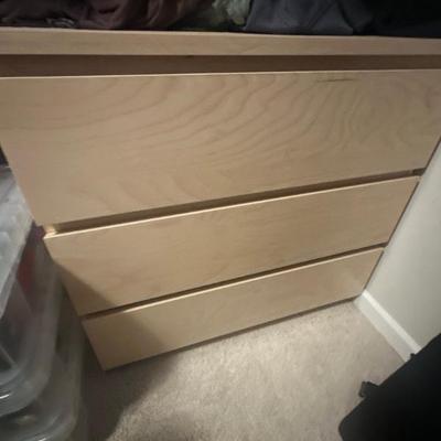 3 drawer dresser