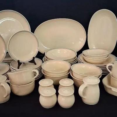 Pfaltzgraff Dinnerware Collection with Plates, Platters, Bowls & Salt and Pepper Shakers