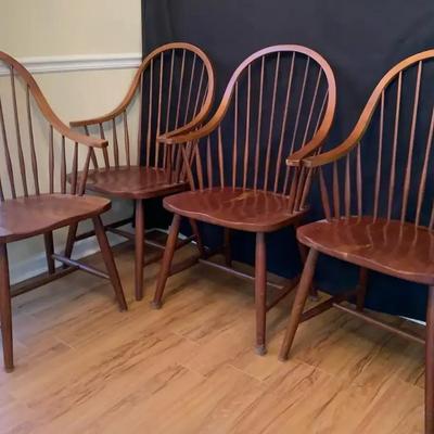Ethan Allen Cottage Collection Windsor-Style Dining Chairs (Set of Four)