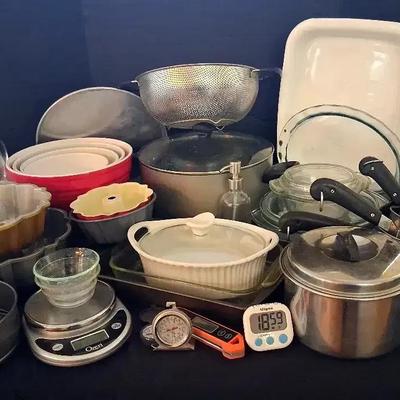Cookware, Bakeware & Kitchen Prep Collection, featuring Farberware Pot and Baking Molds