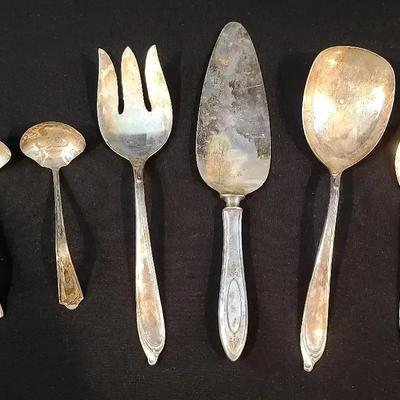 Gorham Sterling & International Deep Silver Serving Utensils Collection