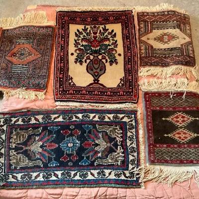 Small persian wool table carpets others