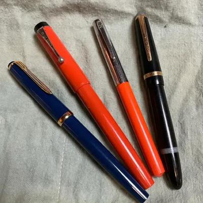 Big red" & other pens