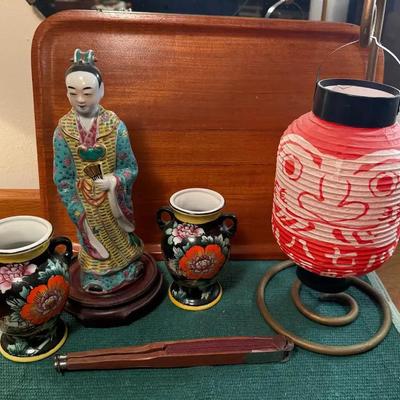 Japanese style collectibles gold castle more