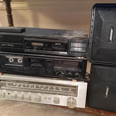Kenwood yamaha, sharp & bose