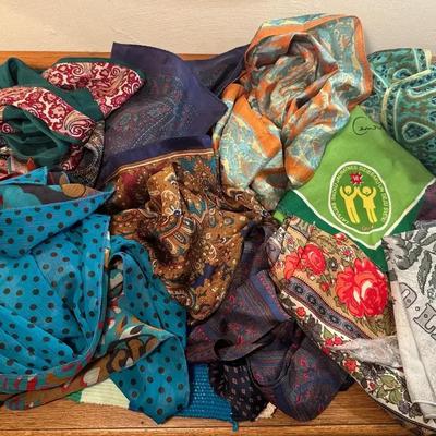Scarves assorted sizes