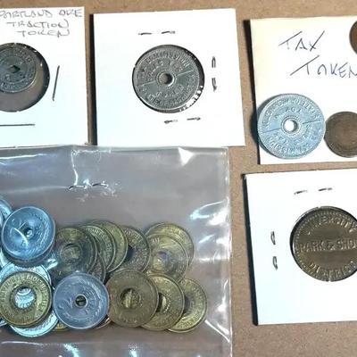Coins tax tokens