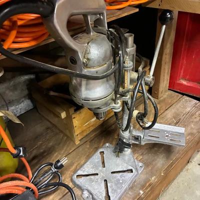 Craftsman drill press and air compressor
