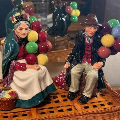 Royal doulton balloon man old balloon seller