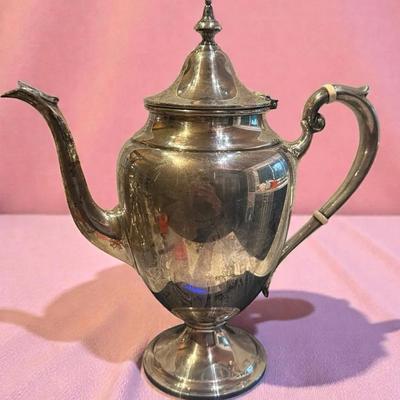 Gorham sterling puritan pattern coffee pot
