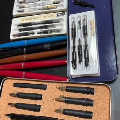 Platignum pens calligraphy