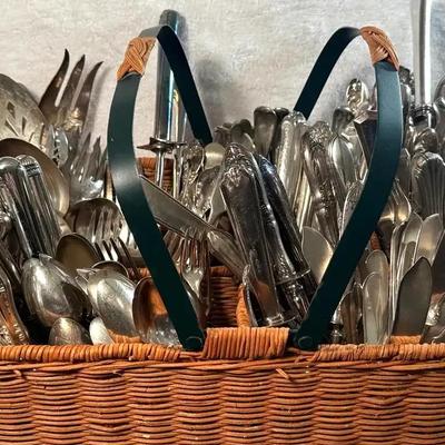 Massive lot of assorted flatware