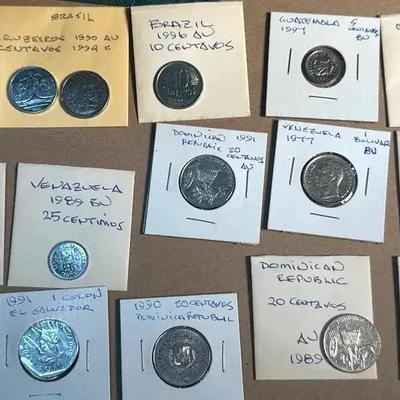 Coins central south america
