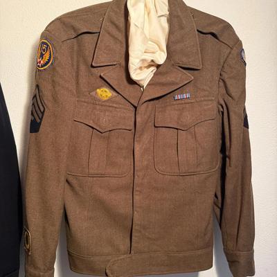 World war ii u s. army "ike" jacket or eisenhower jacket.