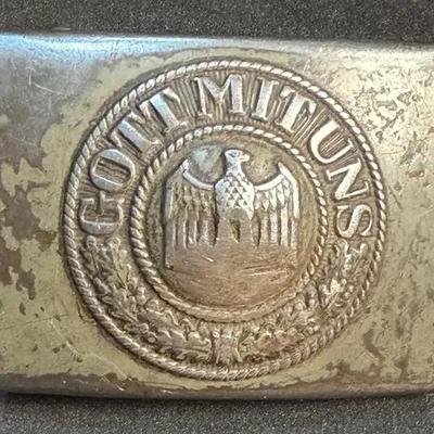 German heer" army belt buckle