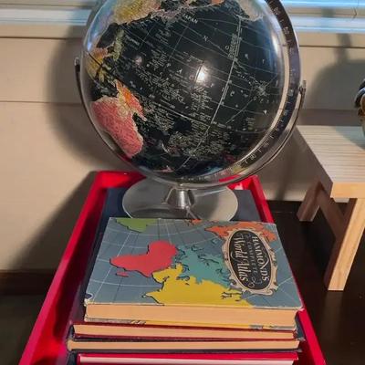 Replogle 21in starlight globe various atlas