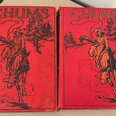 Chums annual a british publication for boys. 2 volumes