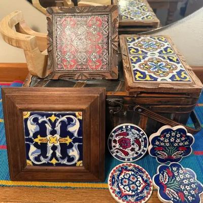 Ceramic tiles trivets