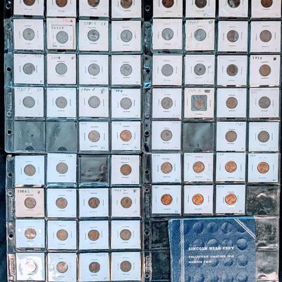 Lincoln and Wheat cents