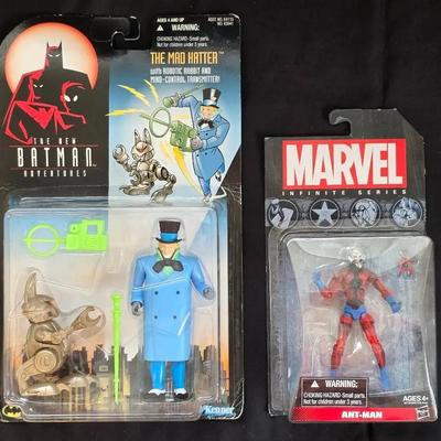 1 Marvel Ant-Man and Batman Figures Collectible - Factory Sealed