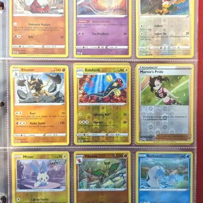 29 Reverse Holographic Pokemon Cards (5 Non-Holo Cards)