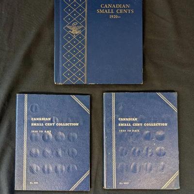 3 Canada Small Cent Collections - Better Dates