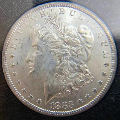 1883-CC Carson City GSA Silver Dollar NGC MS-63, with Box and COA