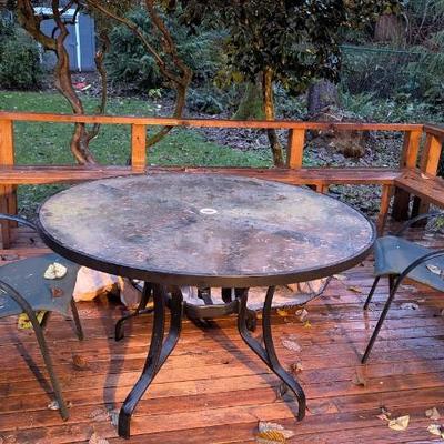 Patio furniture (uncovered)